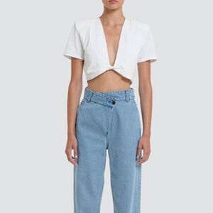 Gauge81 keila twist front crop top